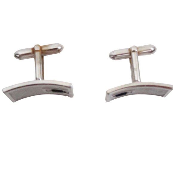 vtg SWANK mid century Cufflinks & Tie clip - Picture 3 of 6